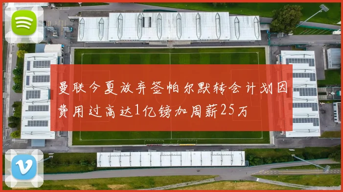 曼联今夏放弃签帕尔默转会计划因费用过高达1亿镑加周薪25万