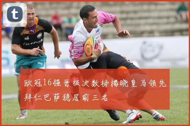 欧冠16强晋级次数榜揭晓皇马领先拜仁巴萨稳居前三名