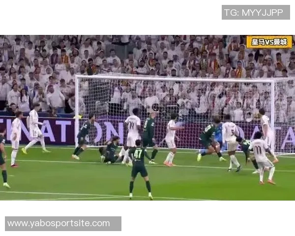 曼城主场领先皇马吕迪格失误送点哈兰德点射罗德里戈破门