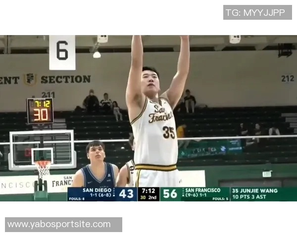 新赛季NCAA备战热潮王俊杰在旧金山大学球馆全力训练展现拼搏精神 新赛季NCAA备战热潮王俊杰在旧金山大学球馆全力训练展现拼搏精神